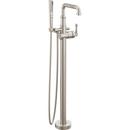 Delta Faucet Stainless Floor Mount Filler with Hand Shower (Handle Sold Separately) (Trim Only) 