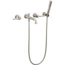 Delta Faucet Stainless Wall Mount Tub Filler Trim Only 