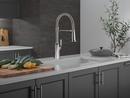 Single Handle Pull Down Kitchen Faucet in Chrome 