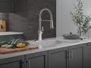 Single Handle Pull Down Kitchen Faucet in Chrome 