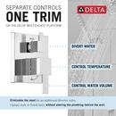 Delta Faucet Chrome One Handle Single Function Shower System 