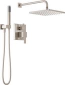 Two Handle Single Function Shower System in SpotShield® Brushed Nickel
