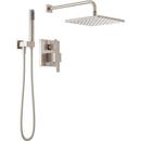 Delta Faucet SpotShield Brushed Nickel One Handle Single Function Shower System 