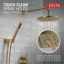 Delta Faucet Champagne Bronze Two Handle Single Function Shower System 