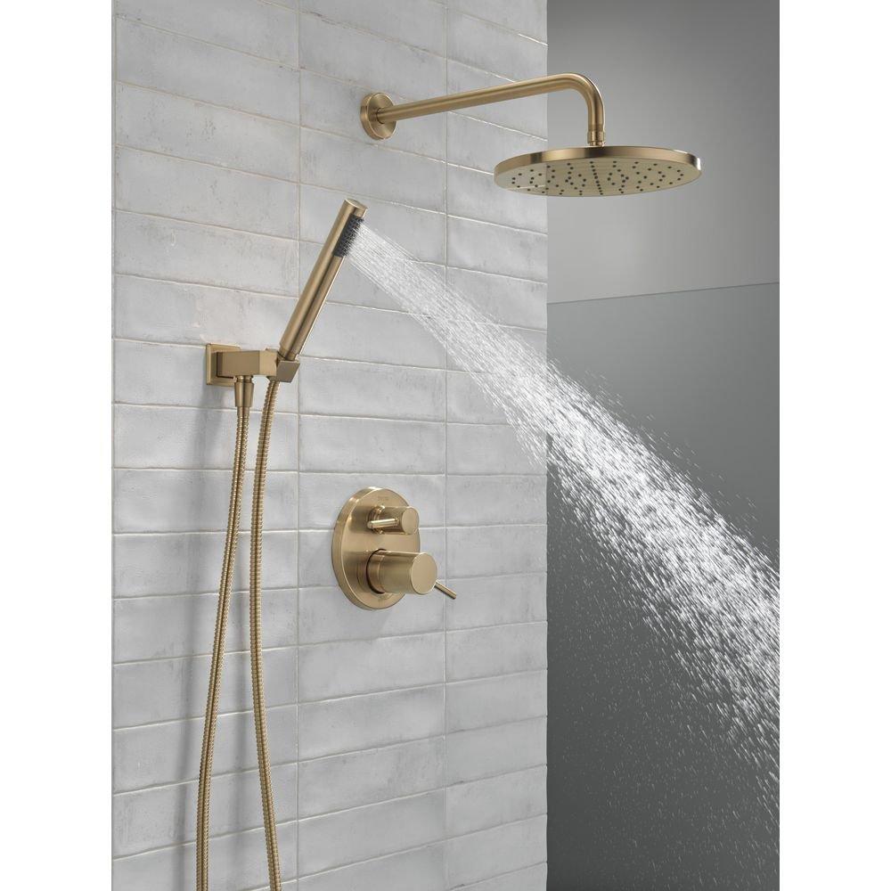 Delta Faucet Champagne Bronze Two Handle Single Function Shower System 