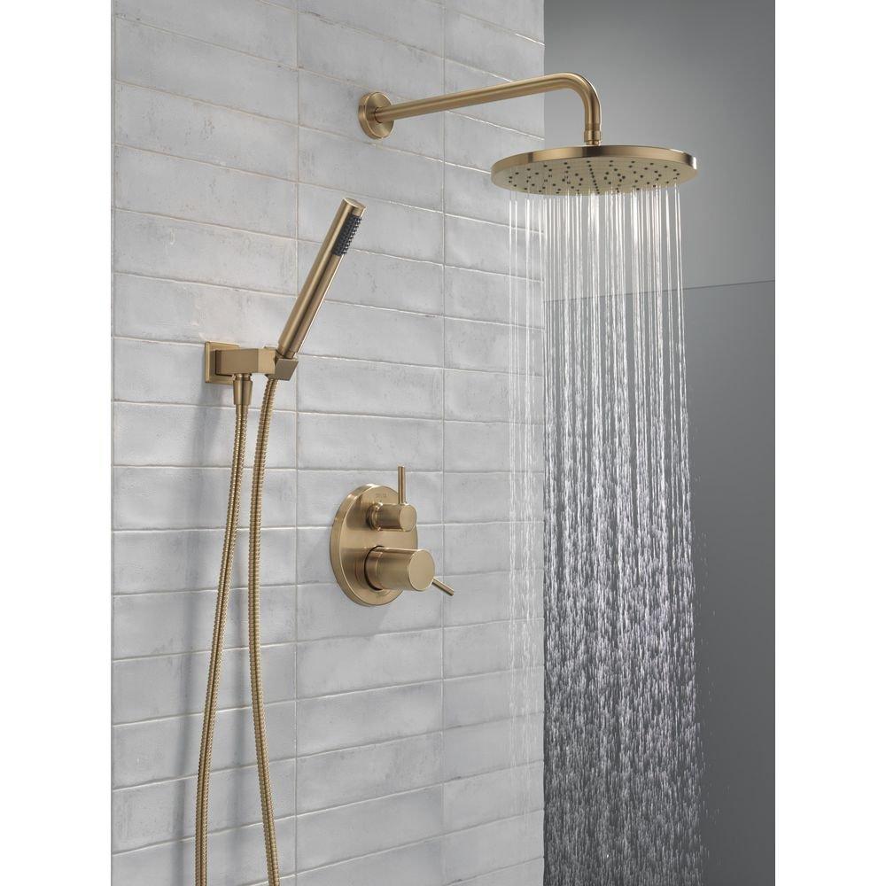 Delta Faucet Champagne Bronze Two Handle Single Function Shower System 