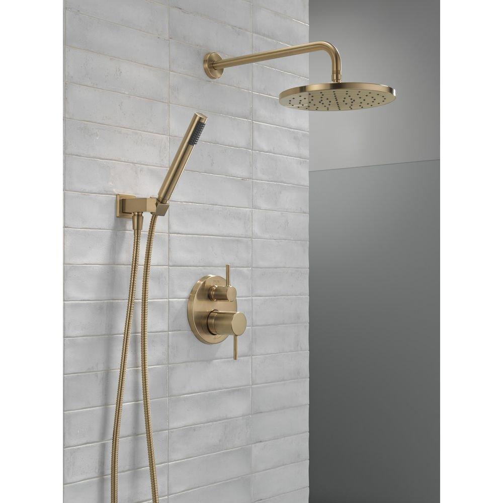 Delta Faucet Champagne Bronze Two Handle Single Function Shower System 
