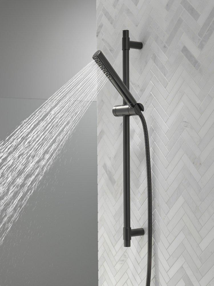 Delta Faucet Matte Black Single Function Hand Shower 