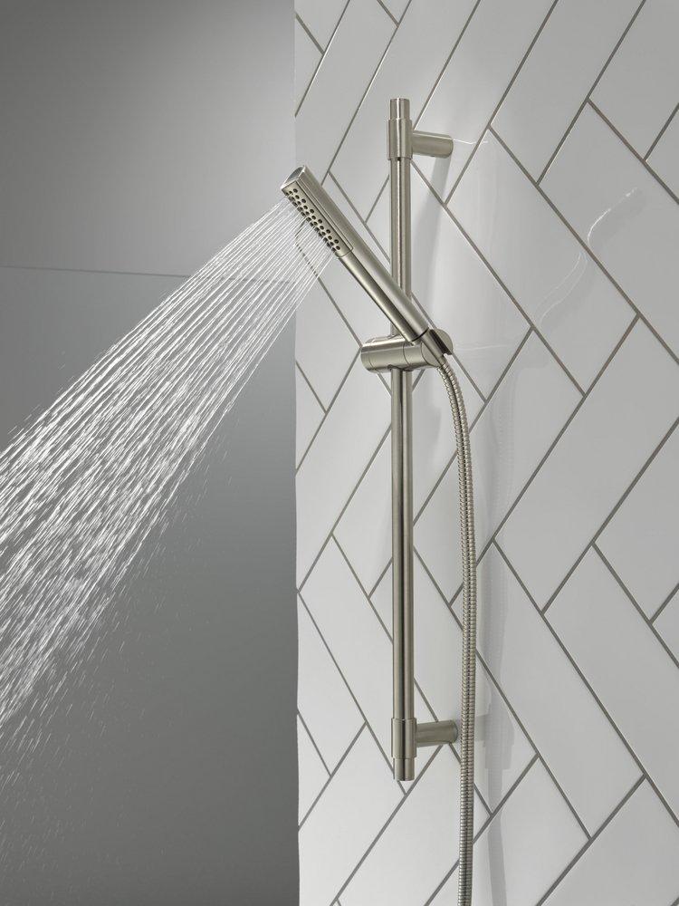Delta Faucet Lumicoat Stainless Single Function Hand Shower 