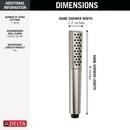 Hand Shower in Lumicoat&reg; Stainless 