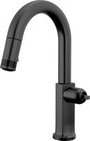 Single Handle Pull Down Bar Faucet in Matte Black (Handle Sold Separately)