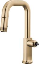 Single Handle Pull Down Bar Faucet in Brilliance® Luxe Gold® (Handle Sold Separately)