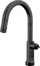 Single Handle Pull Down Kitchen Faucet with Touch Activation in Matte Black (Handle Sold Separately)