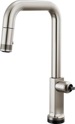 Single Handle Pull Down Kitchen Faucet with Touch Activation in Stainless (Handle Sold Separately)
