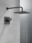 Delta Faucet Matte Black One Handle Single Function Shower Faucet (Trim Only) 