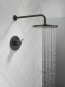 Delta Faucet Matte Black One Handle Single Function Shower Faucet (Trim Only) 