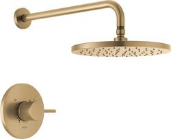 One Handle Single Function Shower Faucet in Champagne Bronze (Trim Only)