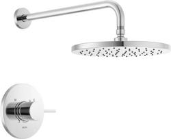 One Handle Single Function Shower Faucet in Chrome (Trim Only)