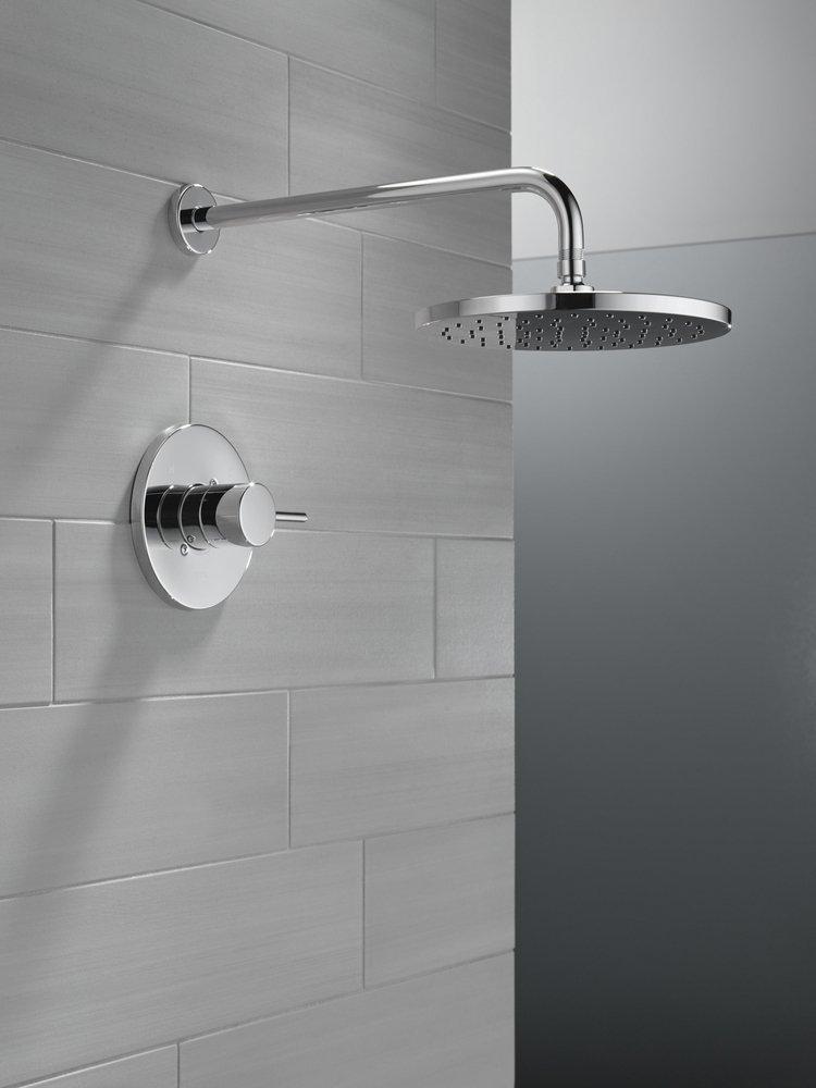 Delta Faucet Chrome One Handle Single Function Shower Faucet (Trim Only) 