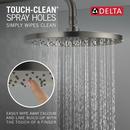 Delta Faucet SpotShield Brushed Nickel One Handle Single Function Shower Faucet (Trim Only) 
