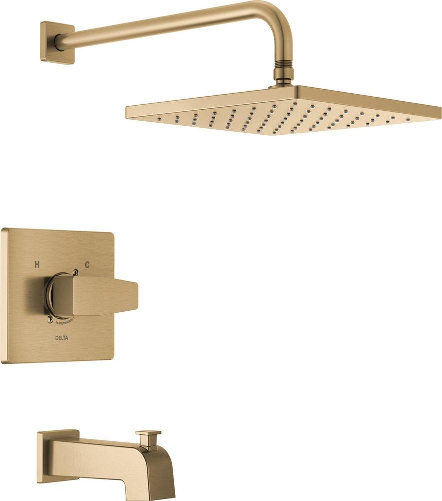 Delta Faucet Brilliance Champagne Bronze One Handle Single Function Bathtub & Shower Faucet (Trim Only) 