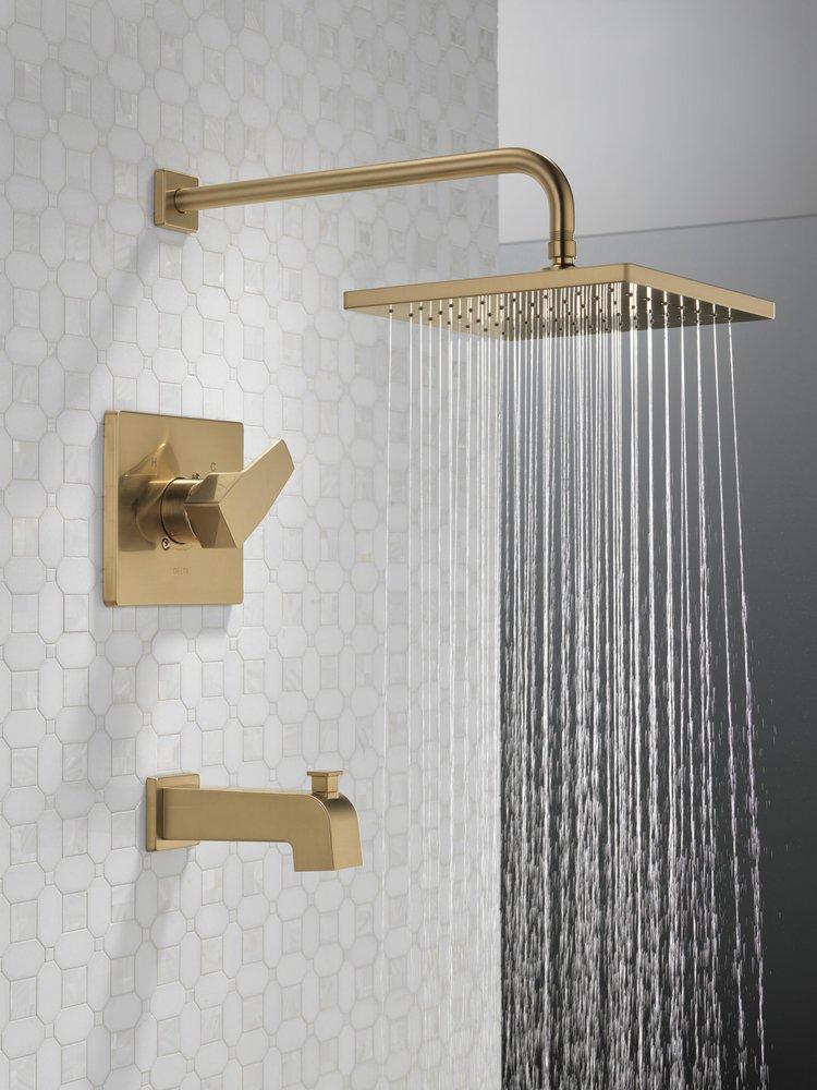 Delta Faucet Brilliance Champagne Bronze One Handle Single Function Bathtub & Shower Faucet (Trim Only) 