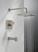 Delta Faucet SpotShield Brushed Nickel One Handle Single Function Bathtub & Shower Faucet (Trim Only) 
