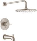 One Handle Single Function Bathtub & Shower Faucet in SpotShield® Brushed Nickel (Trim Only)