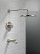 Delta Faucet SpotShield Brushed Nickel One Handle Single Function Bathtub & Shower Faucet (Trim Only) 