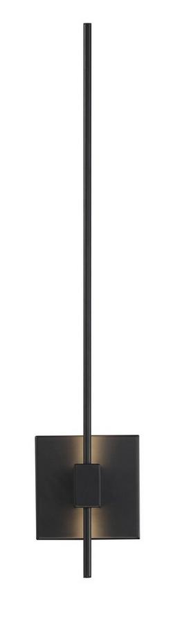 1-Light LED Wall Sconce in Coal