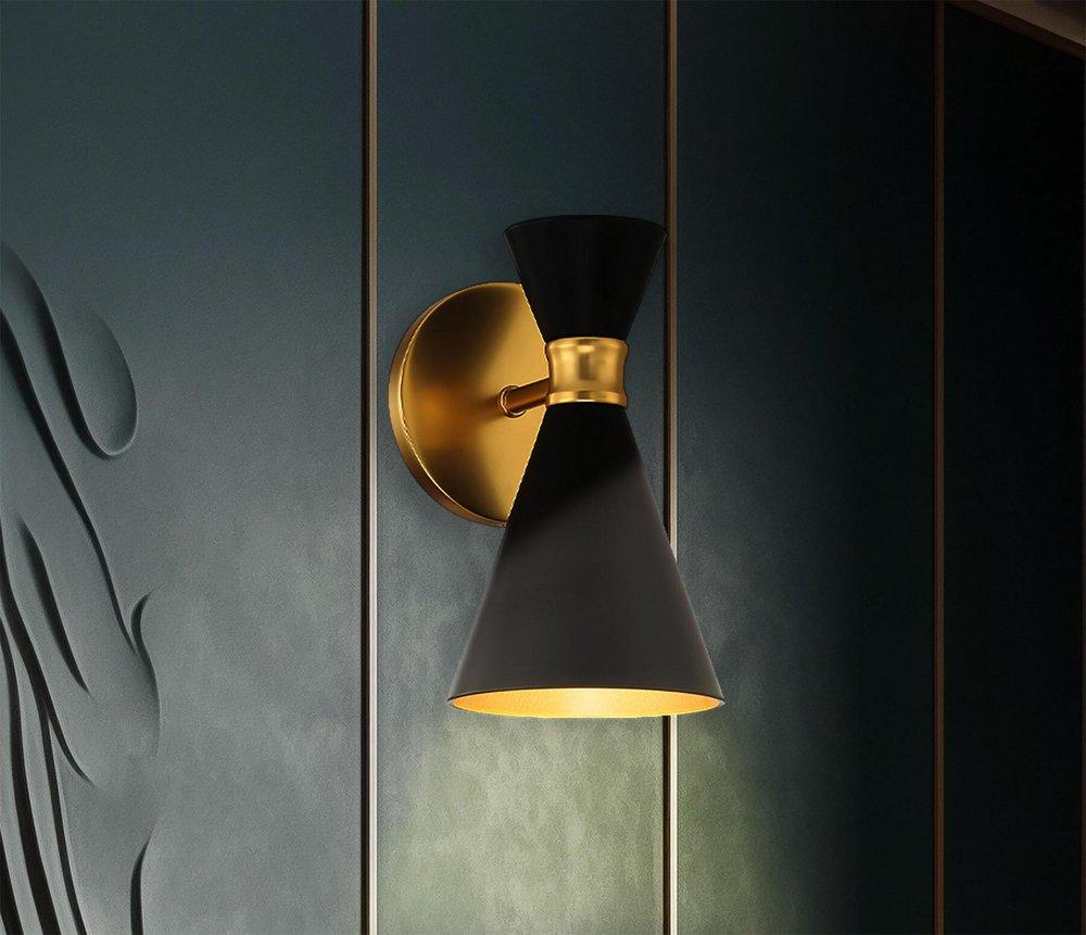 *CVR* CONIC 1 LIGHT WALL SCONCE 