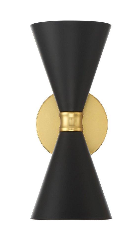 *CVR* CONIC 2 LIGHT WALL SCONCE 