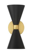 *CVR* CONIC 2 LIGHT WALL SCONCE 