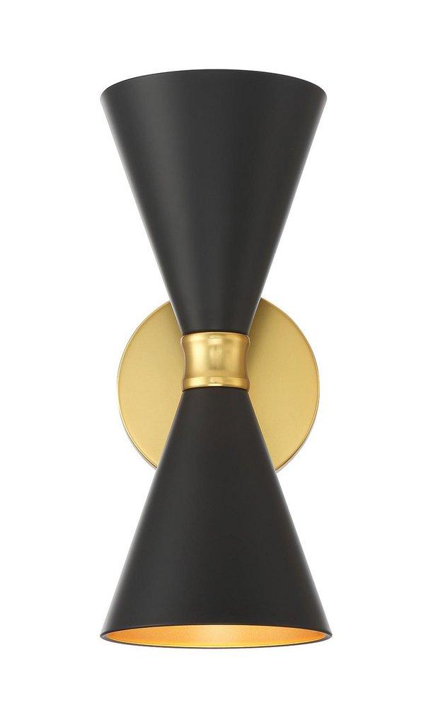 *CVR* CONIC 2 LIGHT WALL SCONCE 