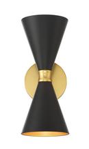 *CVR* CONIC 2 LIGHT WALL SCONCE 