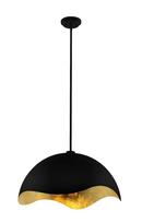 1-Light Pendant in Sand Coal