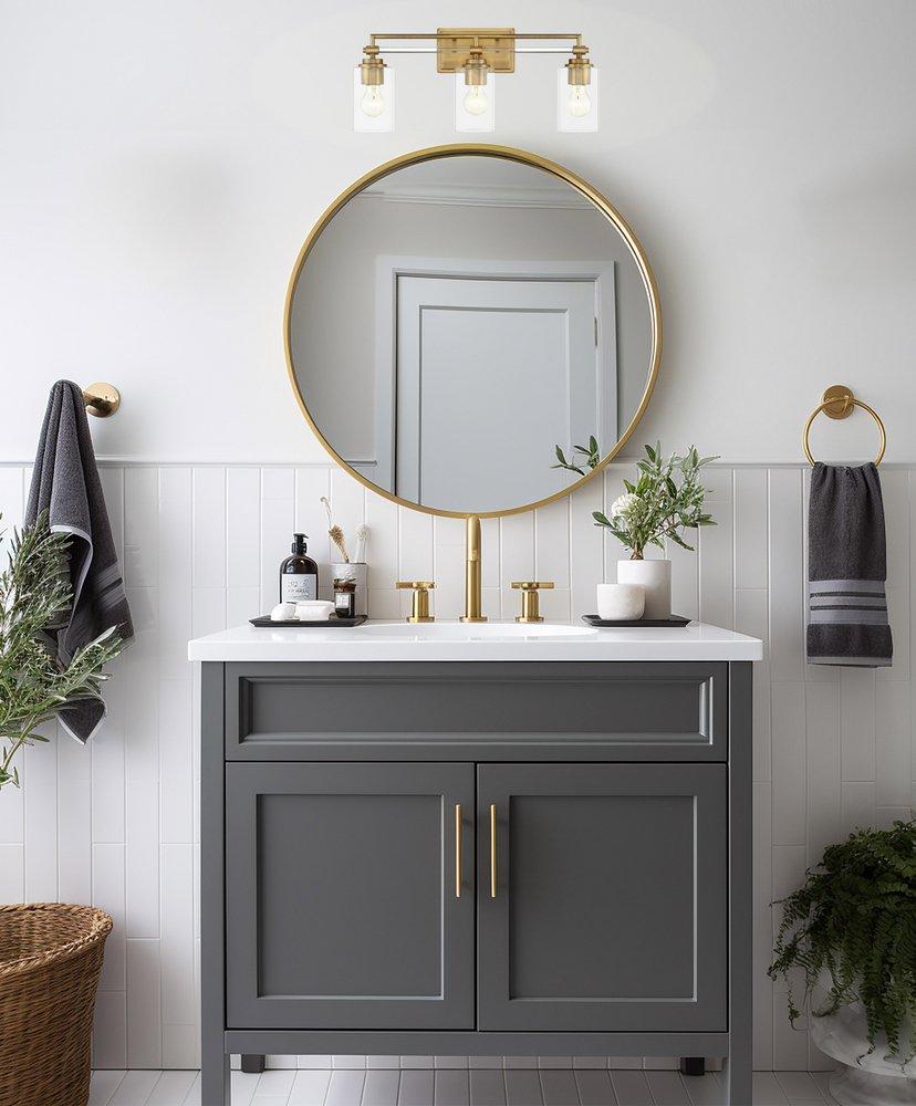 *CVR* BINSLY 3 LIGHT BATH VANITY 