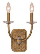 *CVR* ATELLA 2 LIGHT WALL SCONCE 