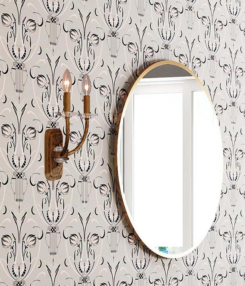 *CVR* ATELLA 2 LIGHT WALL SCONCE 