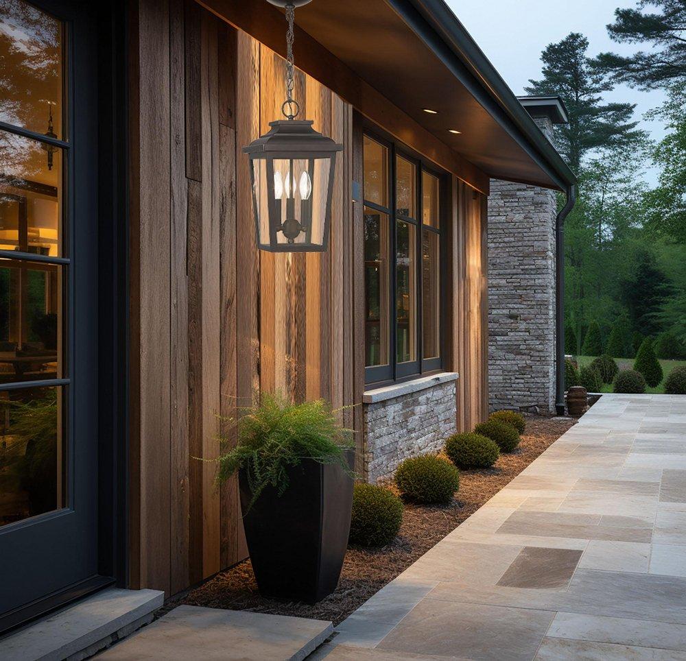 *CVR* IRVINGTON MANOR 3 LIGHT CHAIN 