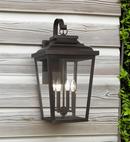 4-Light Outdoor Wall Sconce in Chelsea Bronze 