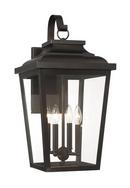 4-Light Outdoor Wall Sconce in Chelsea Bronze