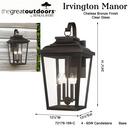*CVR* IRVINGTON MANOR XL WALL MOUNT 
