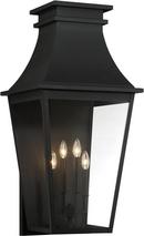 240W 4 Lights 36in. Outdoor Wall Sconce in Sand Black 