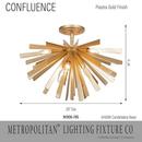 *CVR* CONFLUENCE 6 LIGHT FLUSH MOUN 
