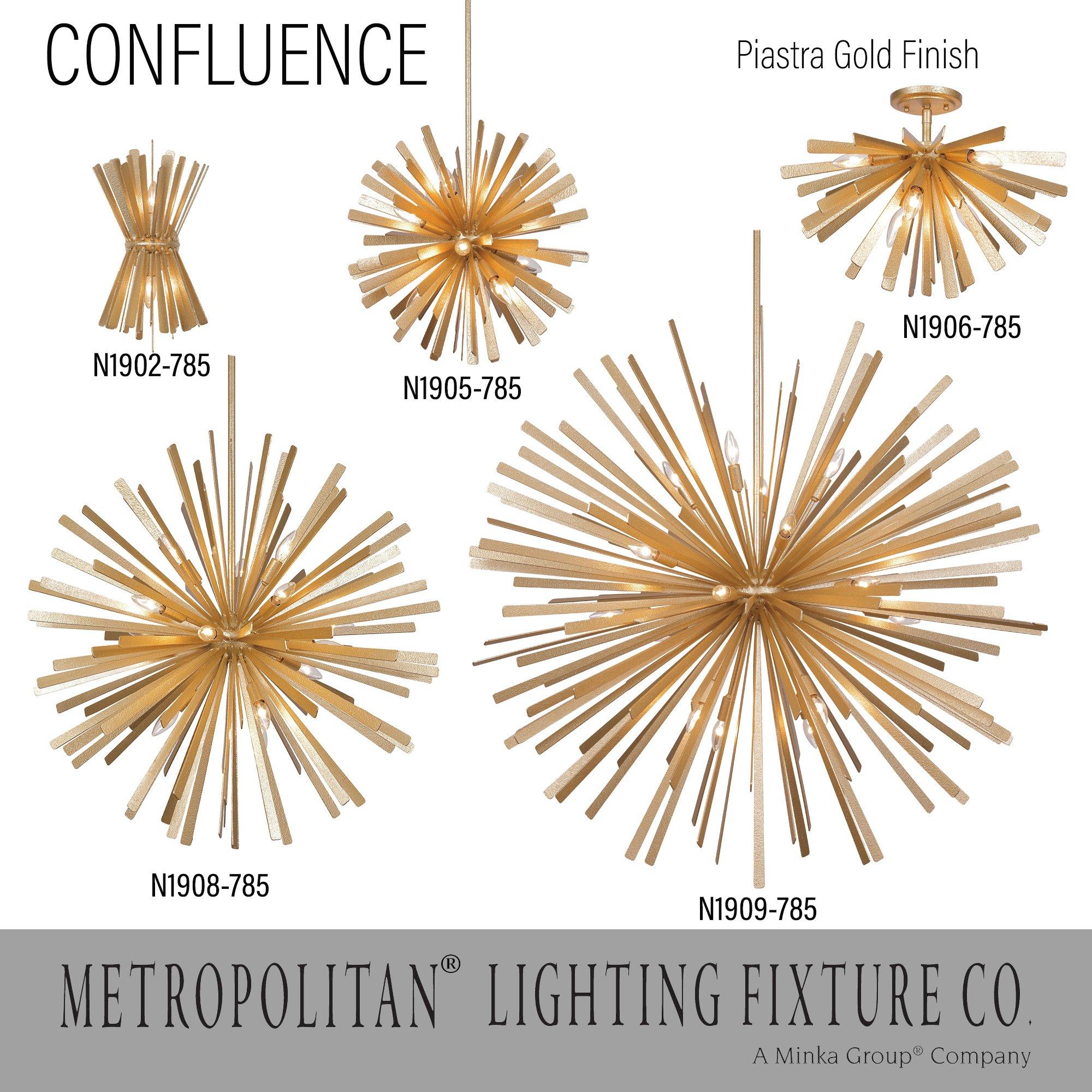 *CVR* CONFLUENCE 6 LIGHT FLUSH MOUN 