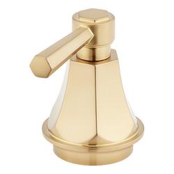 Lever Handle for Pressure Balancing Valve Trim in Brushed Gold (Trim Only)