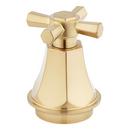 Cross Handle for Pressure Balancing Valve Trim in Brushed Gold (Trim Only)