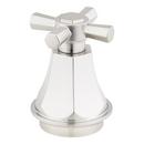 Cross Handle for Pressure Balancing Valve Trim in Brushed Nickel (Trim Only)