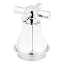 Cross Handle for Pressure Balancing Valve Trim in Polished Chrome (Trim Only)